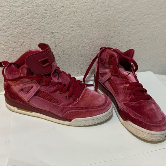 Jordan 4 Spizike Noble Red Velvet Youth size 7Y 40 EUR 535712-600 - Picture 7 of 14